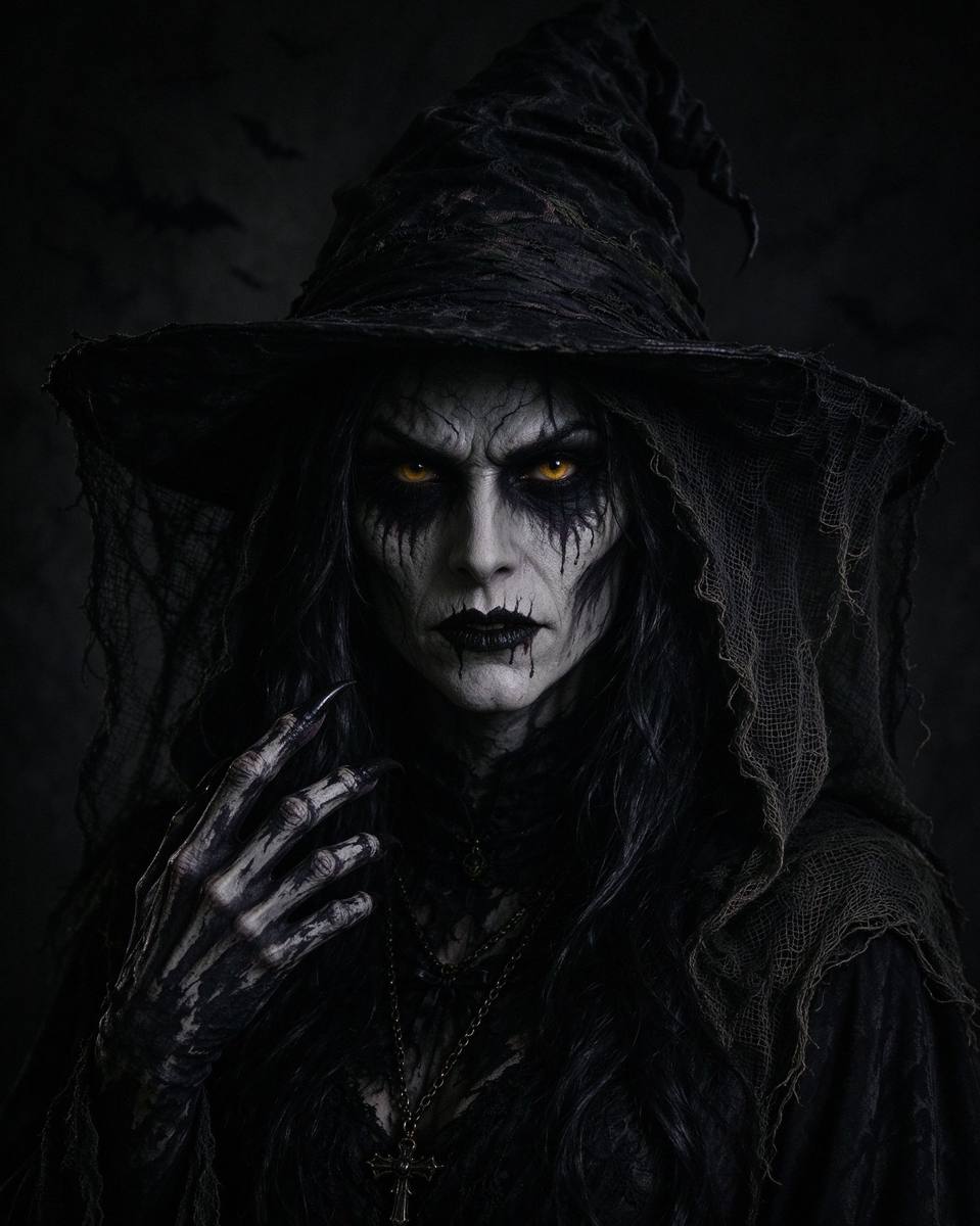 Spooky social media avatar